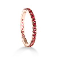 Anello Lux Gioielli Donna in Oro rosa Rubino AALK0371RU;070;14;RO